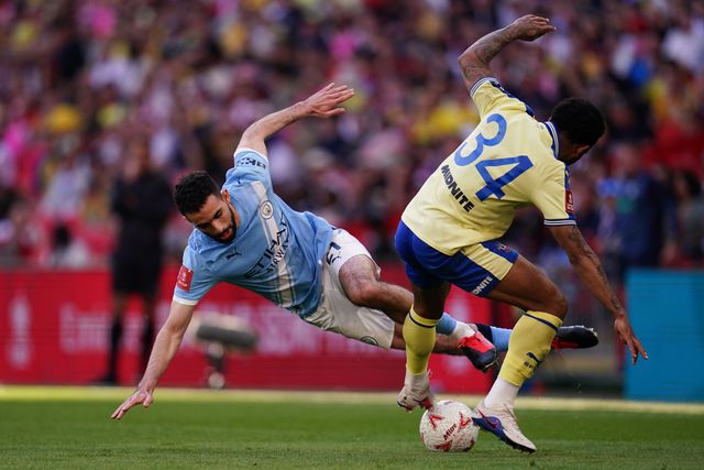 during the Emirates FA Cup Semi-Final match Manchester City vs Southampton at Wembley Stadium, London, United Kingdom on 25 April 2026

(Photo by Harvey Murphy/News Images)