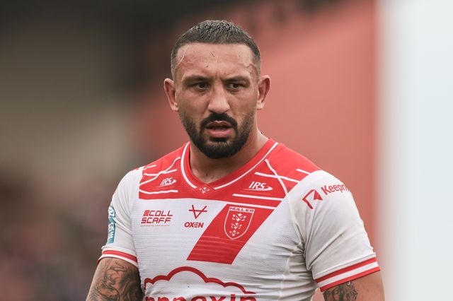 Elliot Minchella of Hull KR during the Betfred Super League Round 25 match Hull KR vs Hull FC at Sewell Group Craven Park, Kingston upon Hull, United Kingdom, 7th September 2025

(Photo by Mark Cosgrove/News Images)