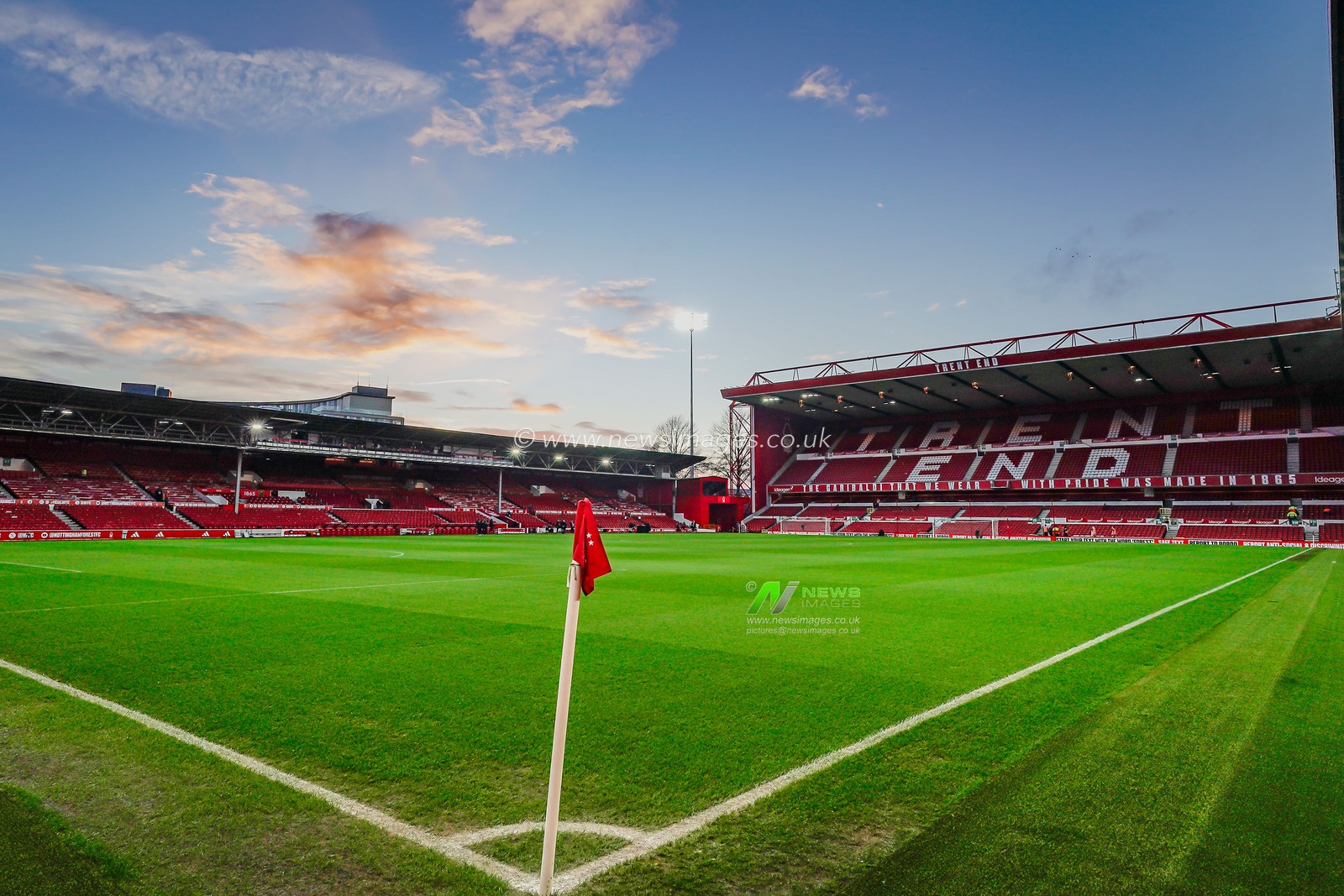 A general view of the pitch and stands during the Premier League match Nottingham Forest vs Wolverhampton Wanderers at City Ground, Nottingham, United Kingdom on 11 February 2026

(Photo by Maynard Manyowa/News Images)