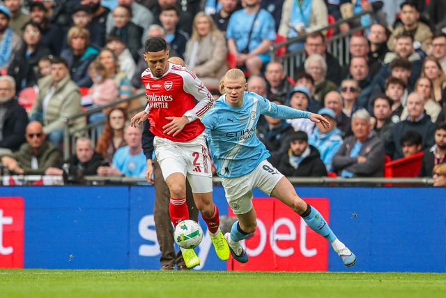 Rayan Cherki of Manchester City during the Carabao Cup Final match Arsenal vs Manchester City at Emirates, London, United Kingdom on 22 March 2026

(Photo by Alfie Cosgrove/News Images)