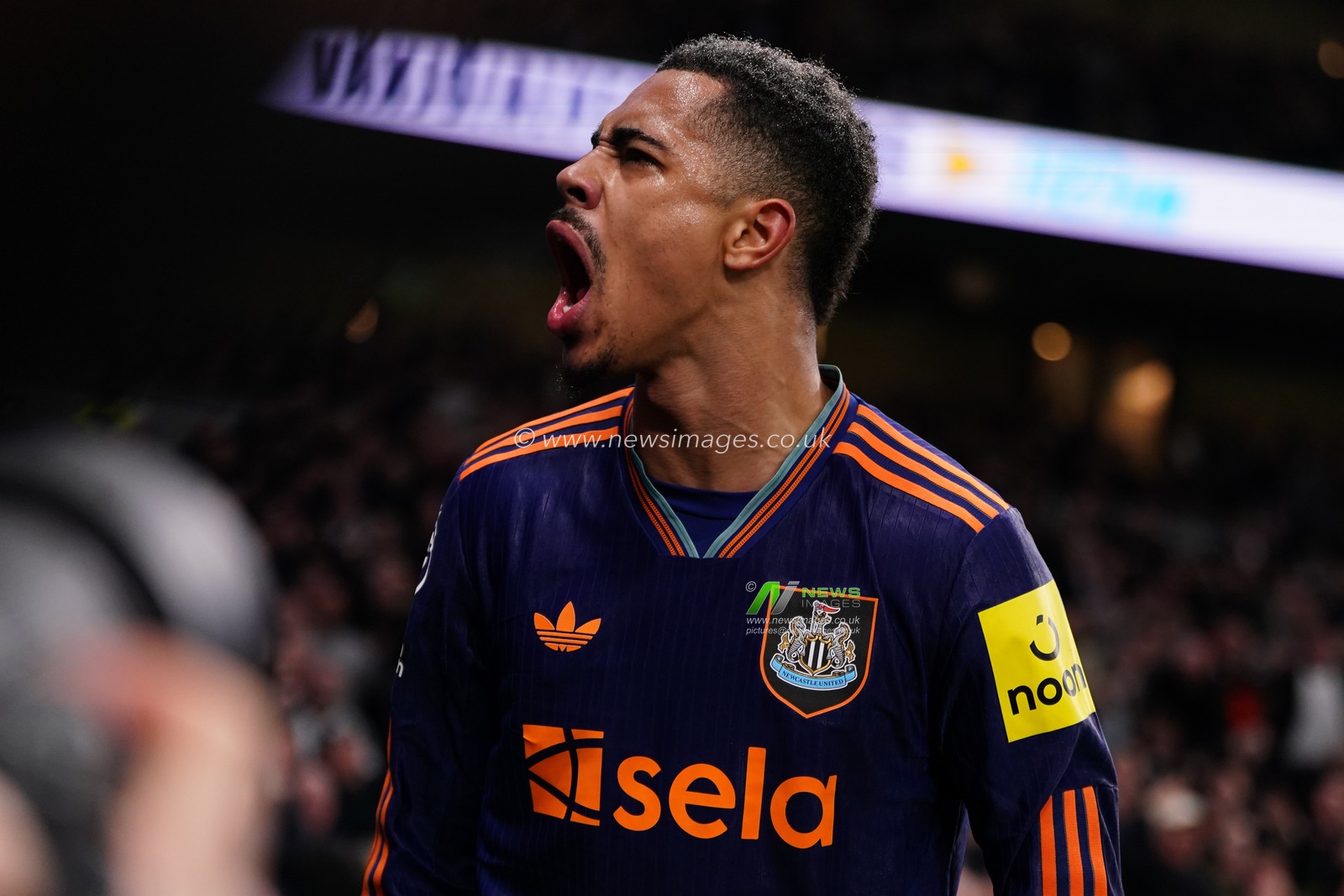 Jacob Ramsey of Newcastle United celebrates goal during the Premier League match Tottenham Hotspur vs Newcastle Untied at Tottenham Hotspur Stadium, London, United Kingdom on 10 February 2026

(Photo by Harvey Murphy/News Images)