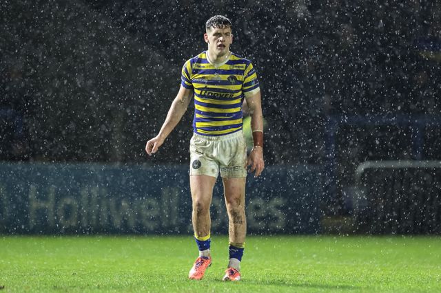 Josh Thewlis of Warrington Wolves during the Pre Season match Warrington Wolves vs Leigh Leopards at Halliwell Jones Stadium, Warrington, United Kingdom, 30th January 2026

(Photo by Mark Cosgrove/News Images)
