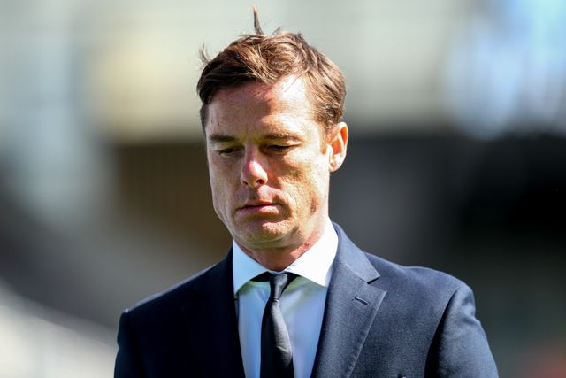 Scott Parker manager of Burnley arrives ahead of the Premier League match Burnley vs Brighton & Hove Albion at Turf Moor, Burnley, United Kingdom on 11 April 2026

(Photo by Jorge Horsted/News Images)