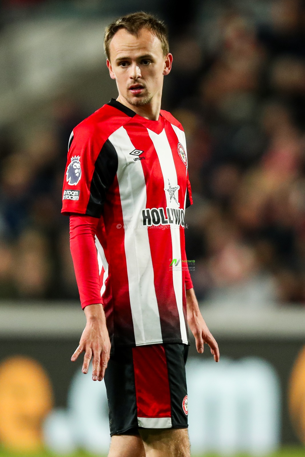Mikkel Damsgaard of Brentford looks on during the Premier League match Brentford vs Everton at The Gtech Community Stadium, London, United Kingdom, 26th February 2025

(Photo by Izzy Poles/News Images)