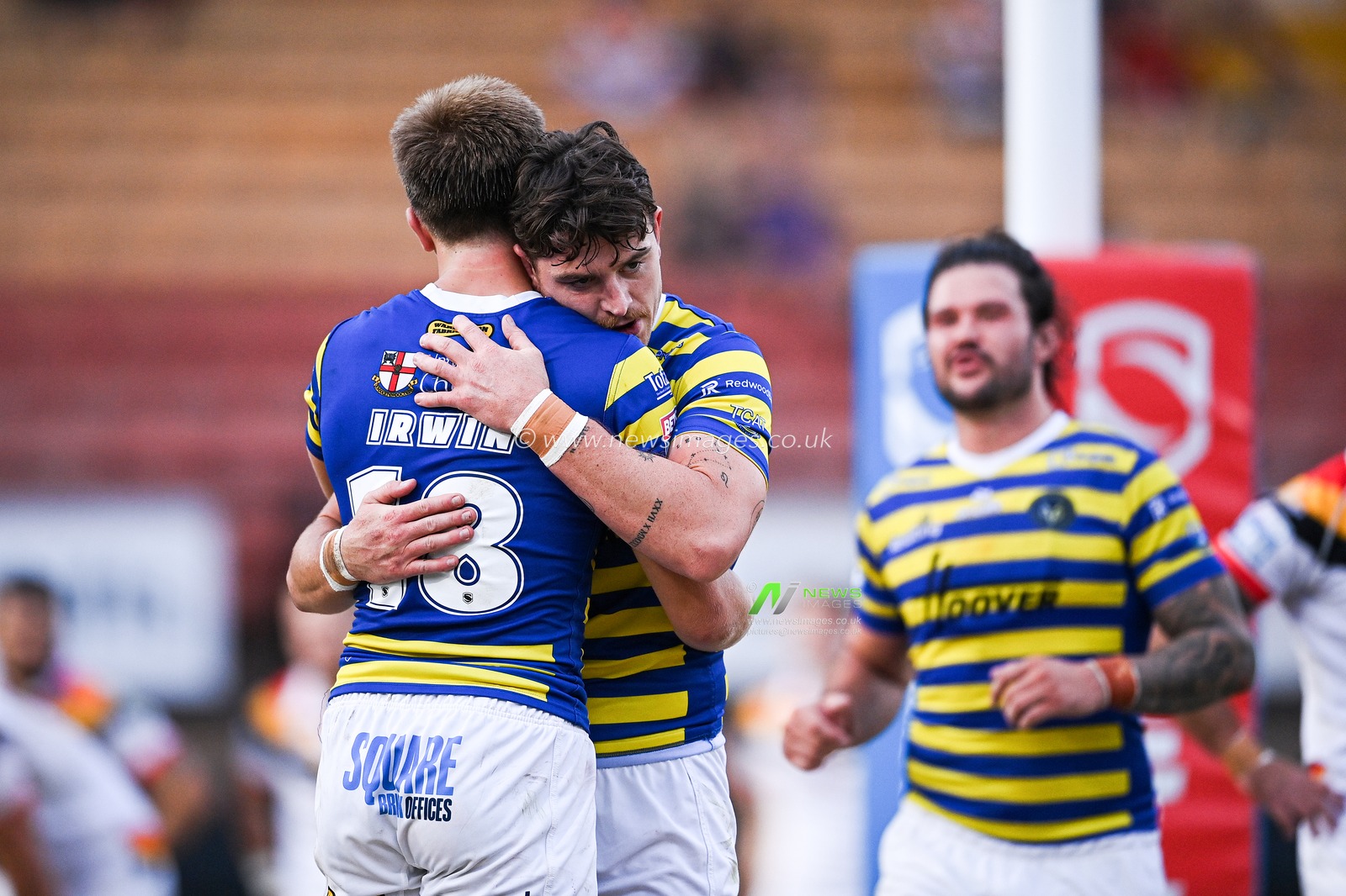 Betfred Super League round 22 Bradford Bulls v Warrington Wolves
