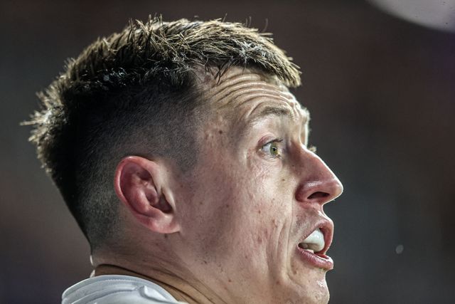 Deon Cross of St. Helens during the Betfred Super League play-off Eliminator 1 match Leeds Rhinos vs St Helens at Headingley Stadium, Leeds, United Kingdom, 27th September 2025

(Photo by Alfie Cosgrove/News Images)