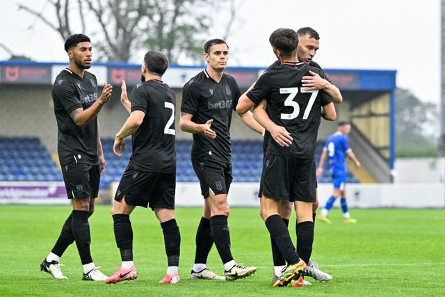 Pre-season friendly Chester v Stoke City