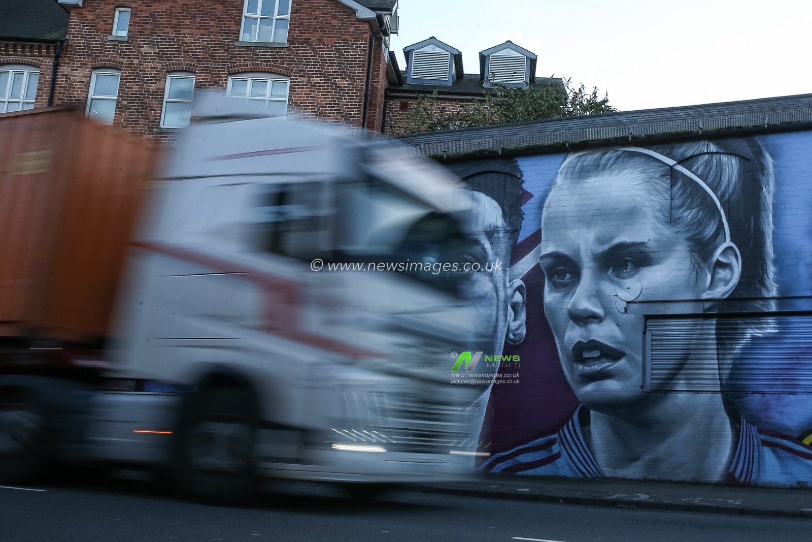 Aston Villa Mural during the UEFA Champions League League Stage match Aston Villa vs Bayern Munich at Villa Park, Birmingham, United Kingdom, 2nd October 2024

(Photo by Gareth Evans/News Images)