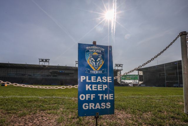 A general view of Halliwell Jones Stadium ahead of the Betfred Super League round 5 match Warrington Wolves vs Castleford Tigers at The Halliwell Jones Stadium, Warrington, United Kingdom on 21 March 2026

(Photo by Alfie Cosgrove/News Images)