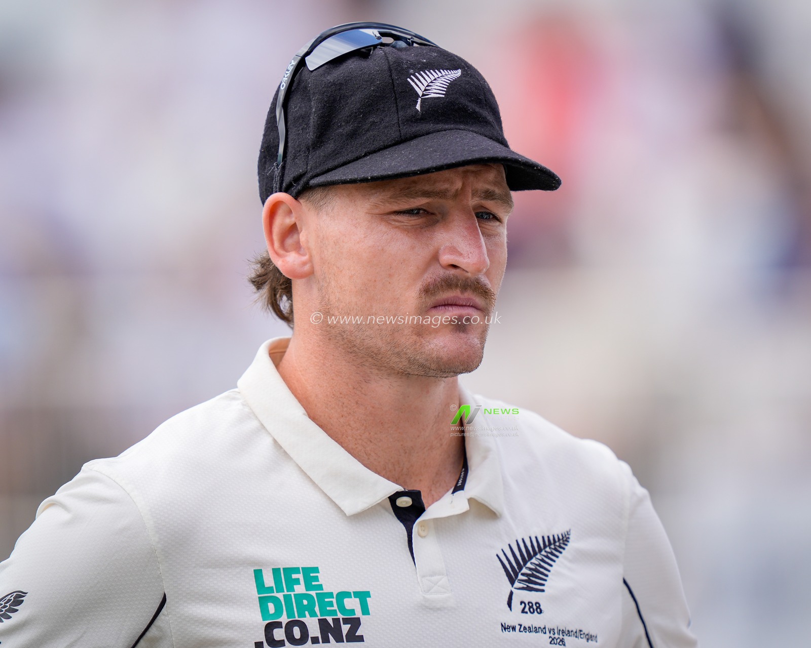 Nathan Smith of New Zealand during the 3rd Rothesay Test Match Day 5 match England vs New Zealand at Trent Bridge, Nottingham, United Kingdom on 29 June 2026

(Photo by Maynard Manyowa/News Images)