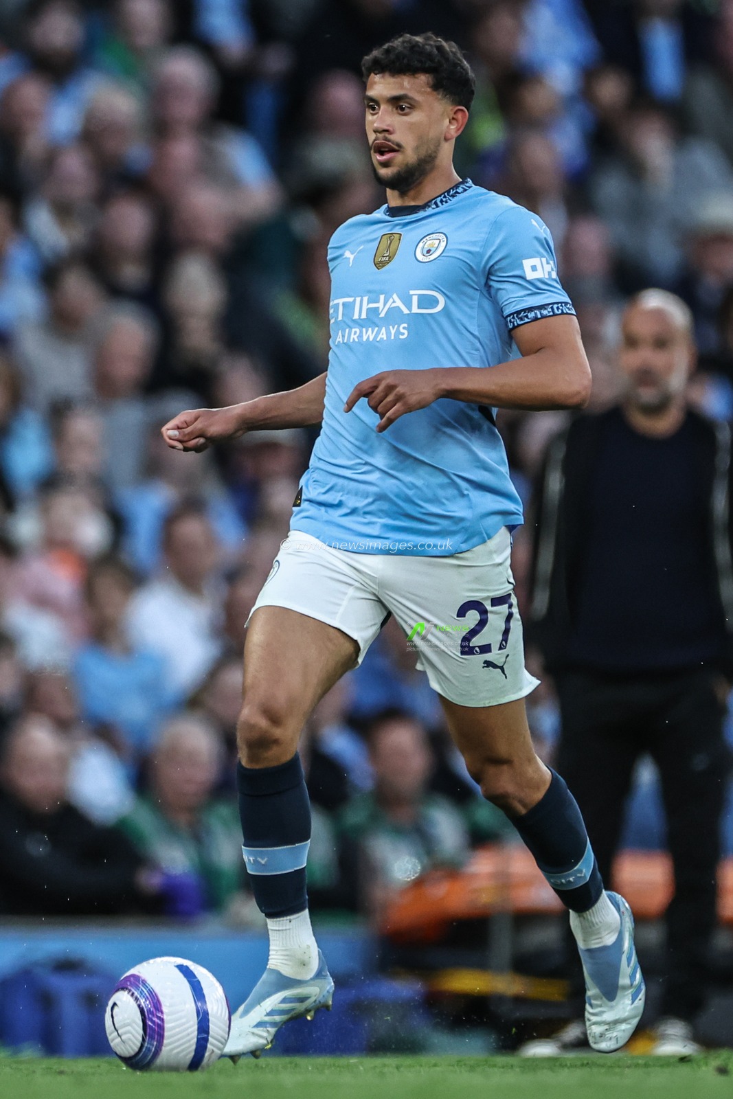 Matheus Nunes of Manchester City during the Premier League match Manchester City vs Wolverhampton Wanderers at Etihad Stadium, Manchester, United Kingdom, 2nd May 2025

(Photo by Mark Cosgrove/News Images)