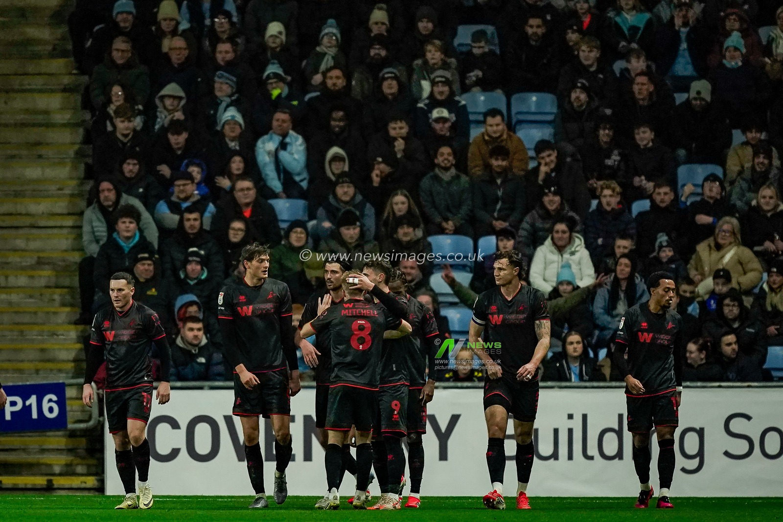Mihailo Ivanović of Millwall celebrates his goal to make it  1-1 during the Sky Bet Championship match Coventry City vs Millwall at Coventry Building Society Arena, Coventry, United Kingdom, 20th January 2026

(Photo by Maynard Manyowa/News Images)