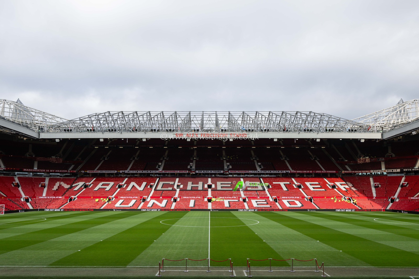 A general view of Old Trafford, Home of Manchester United, ahead of the Premier League match Manchester United vs Crystal Palace at Old Trafford, Manchester, United Kingdom, 2nd February 2025

(Photo by Craig Thomas/News Images)