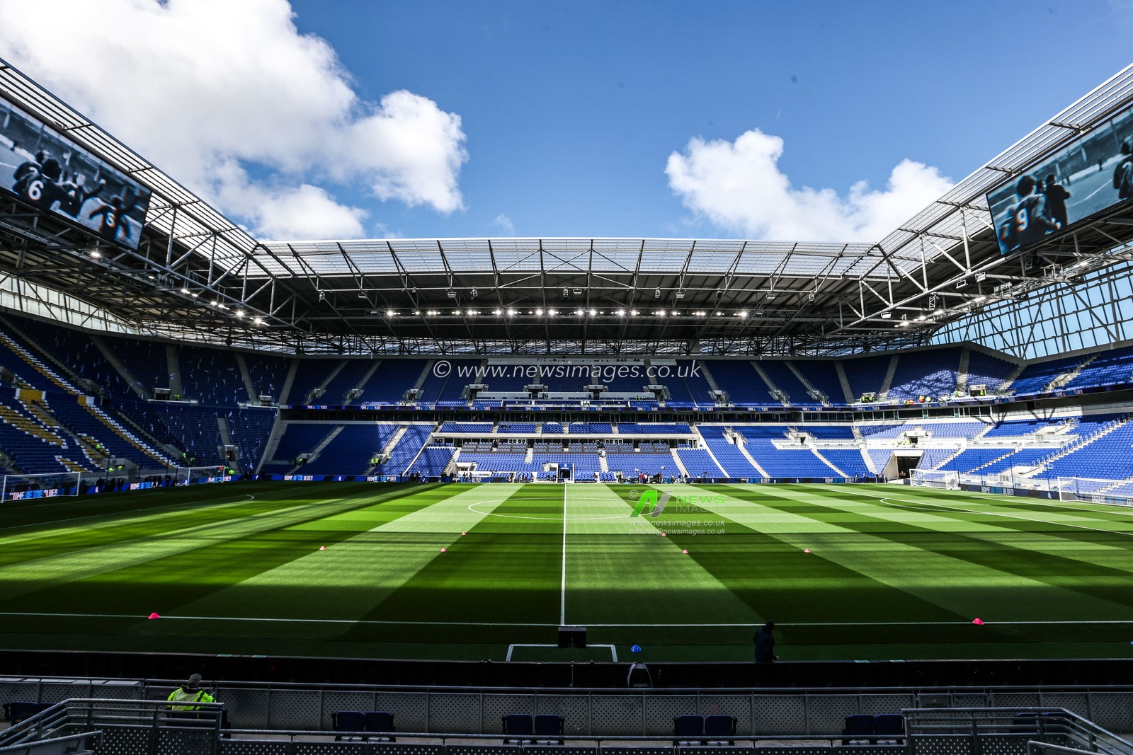 A general view of Hill Dickinson Stadium ahead of the Premier League match Everton vs Liverpool at Hill Dickinson Stadium, Liverpool, United Kingdom on 19 April 2026

(Photo by Alfie Cosgrove/News Images)
