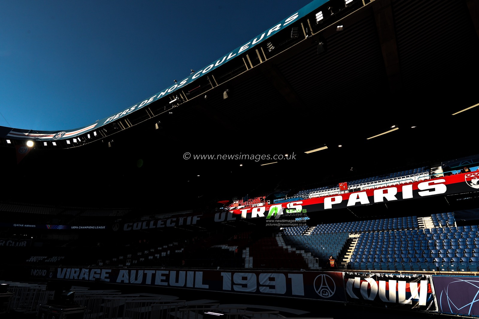 A general view of Parc Des Princes ahead of the UEFA Champions League Quarter Finals first leg match Paris Saint-Germain vs Liverpool at Parc des Princes, Paris, France on 08 April 2026

(Photo by Alfie Cosgrove/News Images)