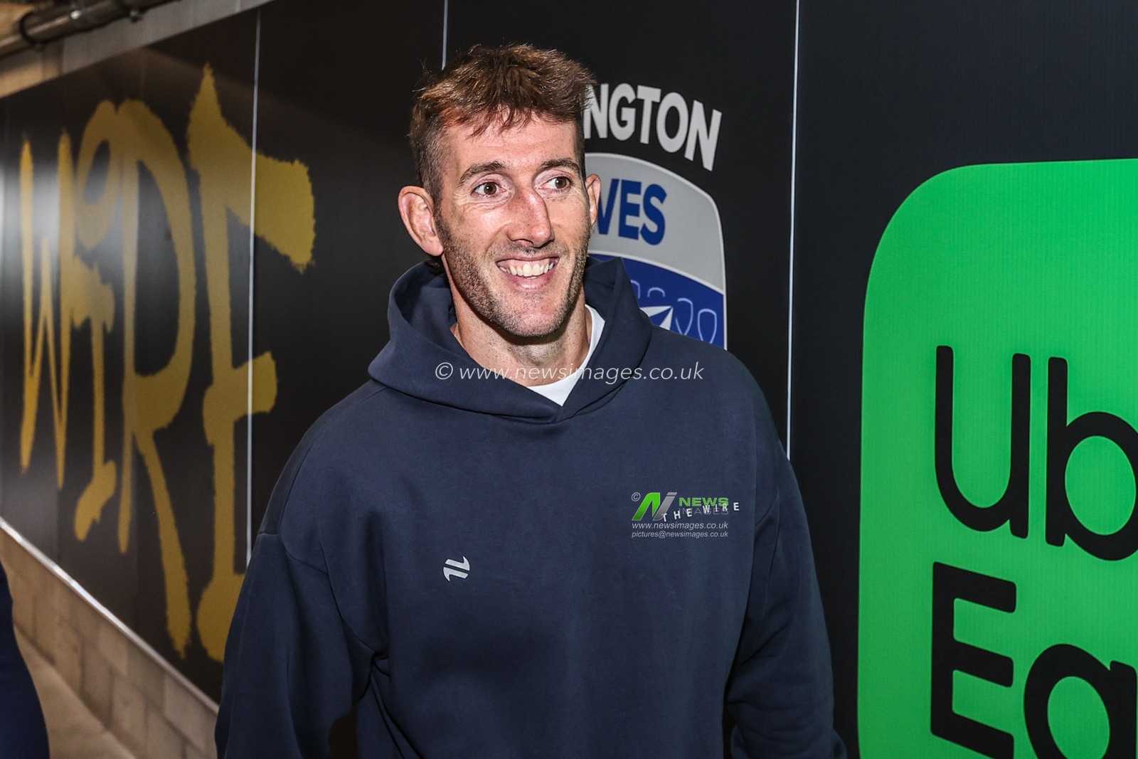 Stefan Ratchford of Warrington Wolves arrives during the Betfred Super League Round 24 match Warrington Wolves vs Salford Red Devils at Halliwell Jones Stadium, Warrington, United Kingdom, 29th August 2025

(Photo by Alfie Cosgrove/News Images)