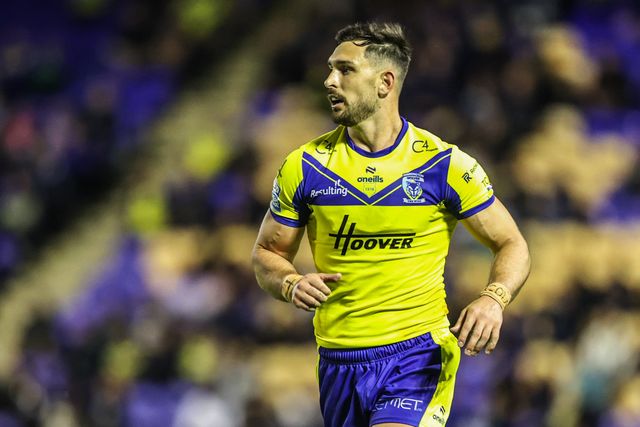 Ryan Matterson of Warrington Wolves during the Betfred Super League Round 24 match Warrington Wolves vs Salford Red Devils at Halliwell Jones Stadium, Warrington, United Kingdom, 29th August 2025

(Photo by Alfie Cosgrove/News Images)