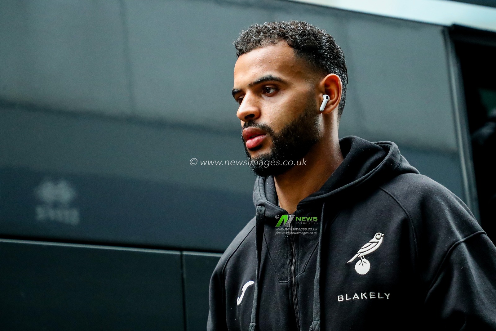Anis Ben Slimane of Norwich City arrives at The Den prior to the Sky Bet Championship match Millwall vs Norwich City at The Den, London, United Kingdom, 21st April 2025

(Photo by Izzy Poles/News Images)