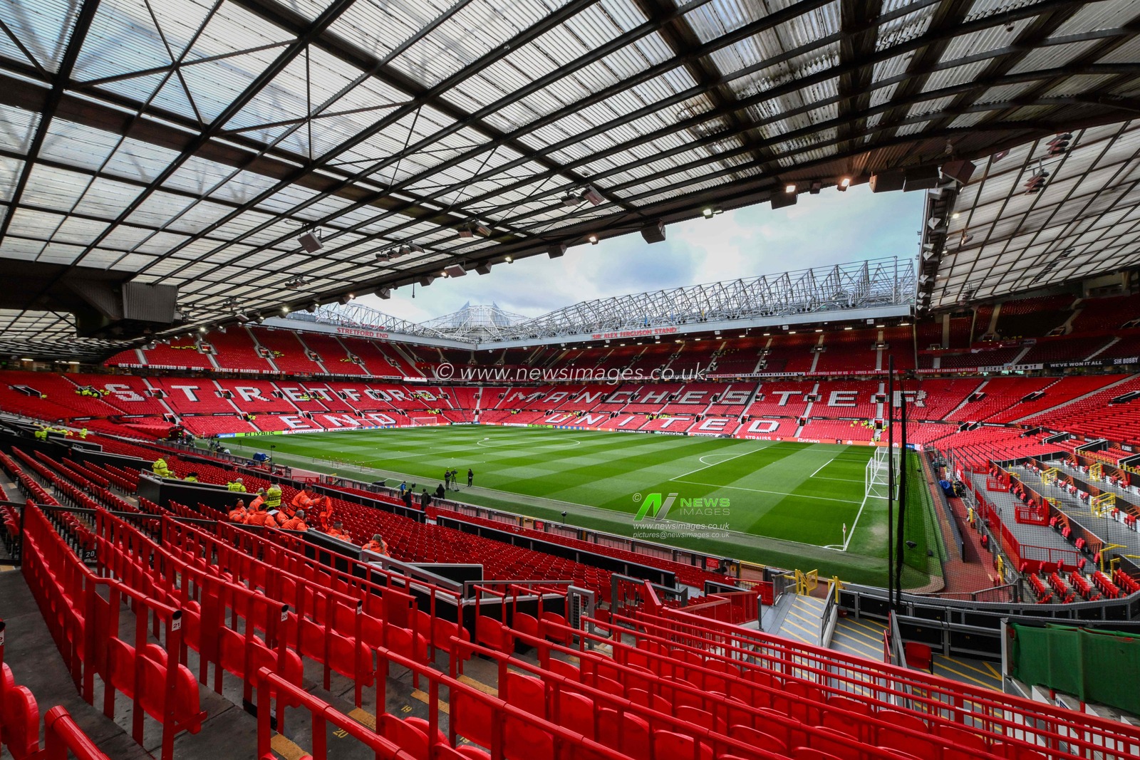 A general view of Old Trafford during the UEFA Europa League Last 16 match Manchester United vs Real Sociedad at Old Trafford, Manchester, United Kingdom, 13th March 2025

(Photo by Craig Thomas/News Images)