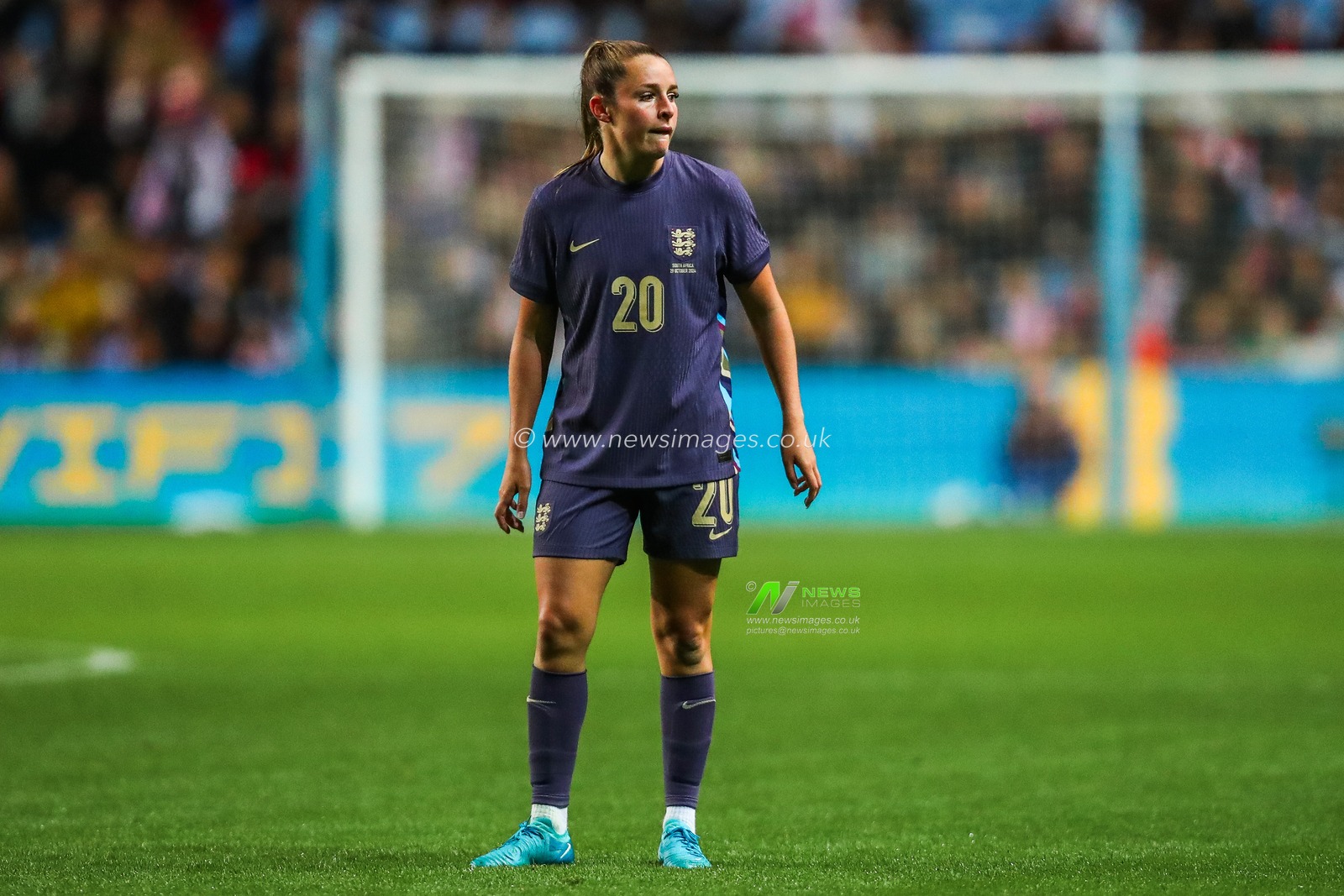 Ella Toone of England looks on during the Women's International Friendly match England Women vs South Africa Women at Coventry Building Society Arena, Coventry, United Kingdom, 29th October 2024

(Photo by Izzy Poles/News Images)