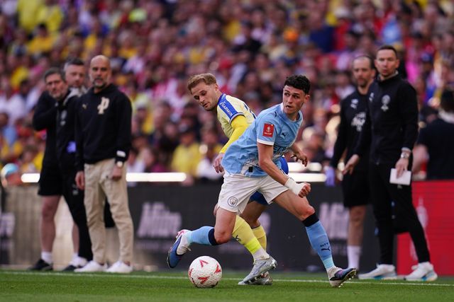 during the Emirates FA Cup Semi-Final match Manchester City vs Southampton at Wembley Stadium, London, United Kingdom on 25 April 2026

(Photo by Harvey Murphy/News Images)
