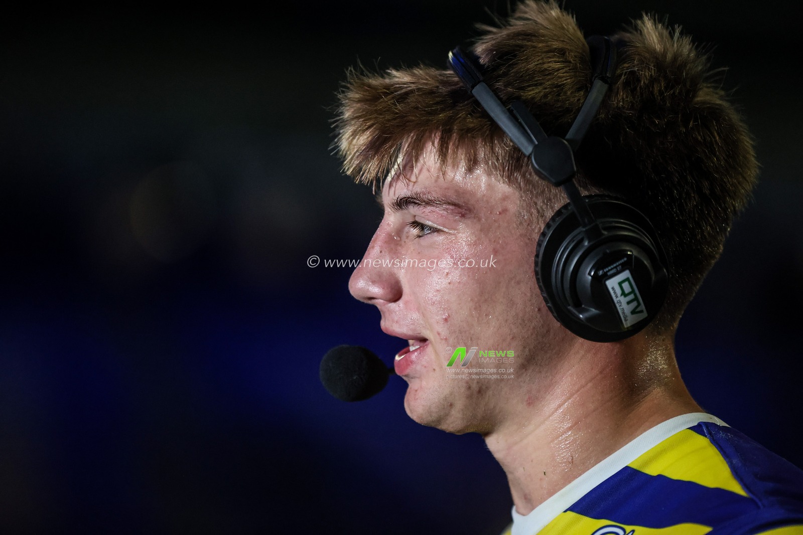 Ewan Irwin of Warrington Wolves speaks in the post match press conference during the Betfred Super League round 23 match Warrington Wolves vs York Knights at The Halliwell Jones Stadium, Warrington, United Kingdom on 13 August 2026

(Photo by Alfie Cosgrove/News Images)