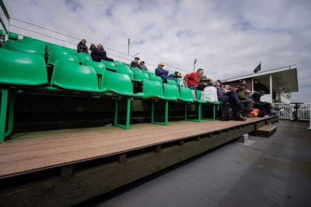 Fans watching the game and talking during the County Championship Division One day 3 Leicestershire vs Nottinghamshire at Grace Road, Leicester, United Kingdom on 03 May 2026

(Photo by Maynard Manyowa/News Images)