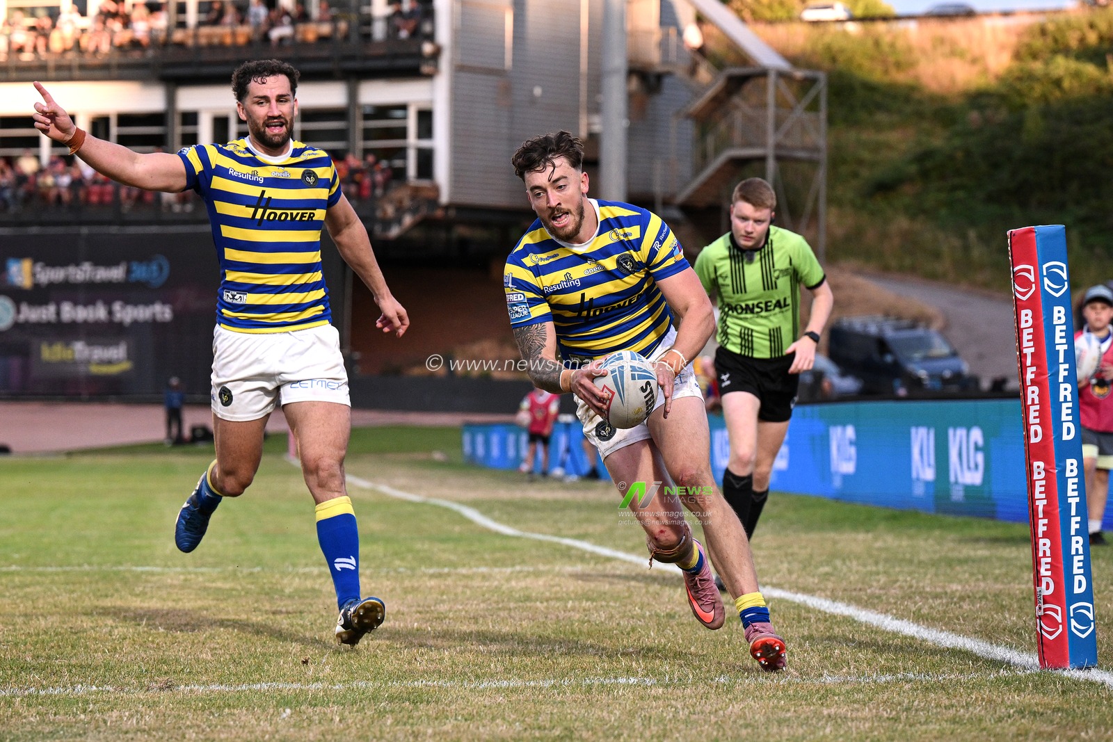 Betfred Super League round 22 Bradford Bulls v Warrington Wolves