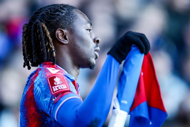 Eberechi Eze of Crystal Palace looks on during the Emirates FA Cup 5th Round match Crystal Palace vs Millwall at Selhurst Park, London, United Kingdom, 1st March 2025

(Photo by Izzy Poles/News Images)