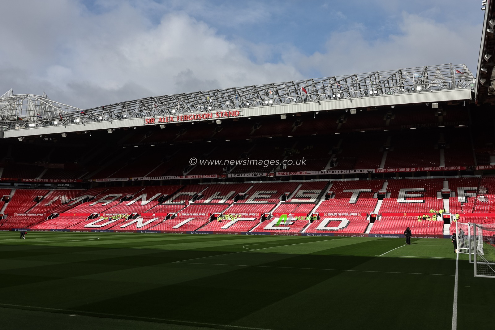 A general view of Old Trafford during the Premier League match Manchester United vs Sunderland at Old Trafford, Manchester, United Kingdom, 4th October 2025

(Photo by Mark Cosgrove/News Images)