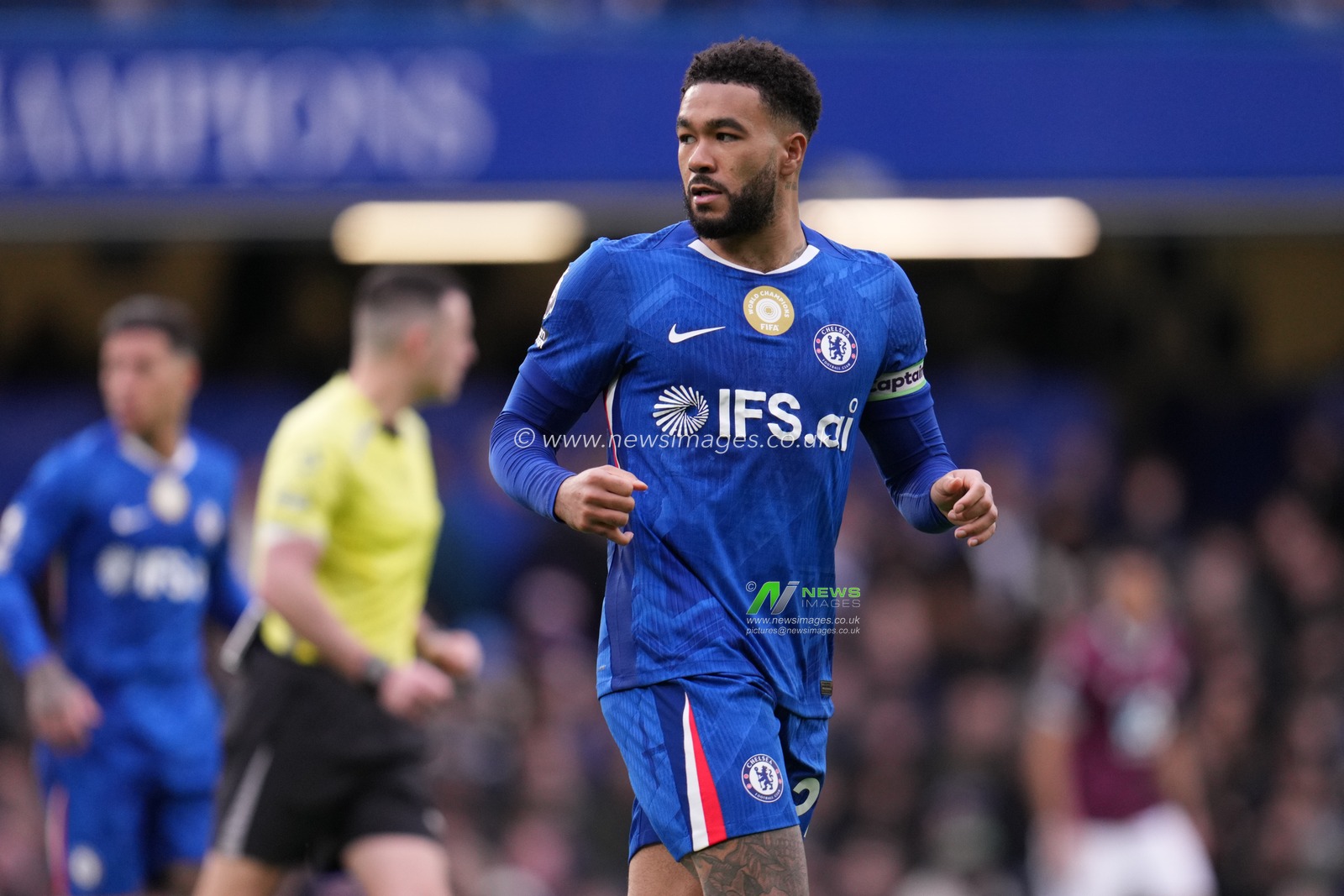 Reece James of Chelsea during the Premier League match Chelsea vs Burnley at Stamford Bridge, London, United Kingdom on 21 February 2026

(Photo by Harvey Murphy/News Images)