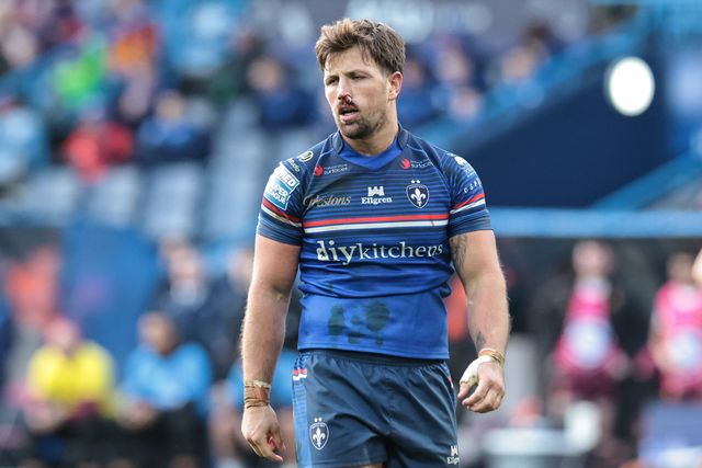 Tyson Smoothy of Wakefield Trinity during the Betfred Super League Round 2 match Huddersfield Giants vs Wakefield Trinity at Accu Stadium, Huddersfield, United Kingdom on 22 February 2026

(Photo by Mark Cosgrove/News Images)