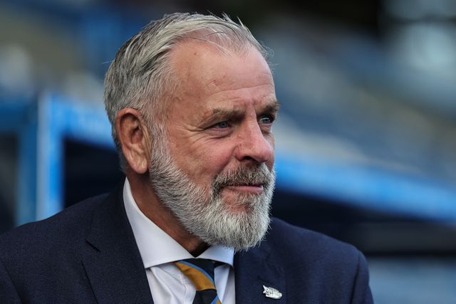 Ian Blease Leeds Rhinos Sporting Director during the Betfred Super League round 8 match Huddersfield Giants vs Leeds Rhinos at Accu Stadium, Huddersfield, United Kingdom on 17 April 2026

(Photo by Mark Cosgrove/News Images)