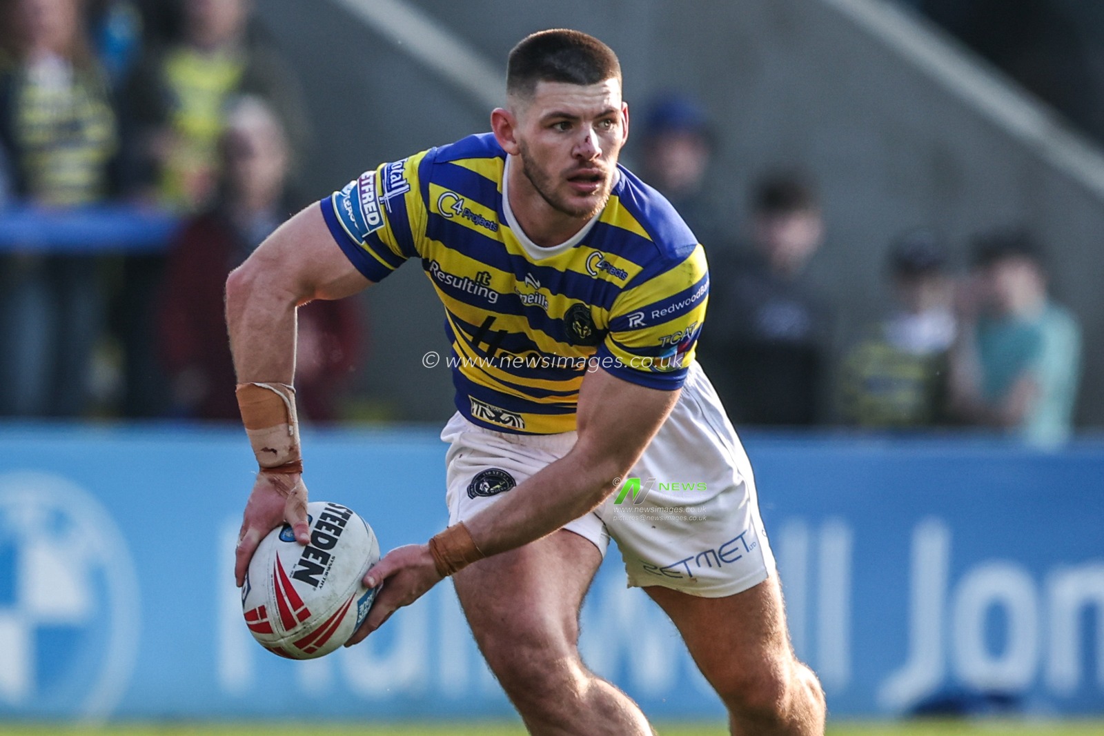 Danny Walker of Warrington Wolves during the Betfred Super League round 5 match Warrington Wolves vs Castleford Tigers at The Halliwell Jones Stadium, Warrington, United Kingdom on 21 March 2026

(Photo by Alfie Cosgrove/News Images)