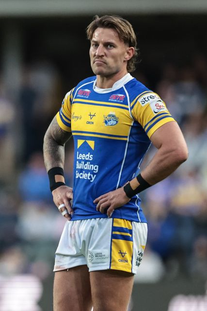 Chris Hankinson of Leeds Rhinos during the Betfred Super League round 23 match Leeds Rhinos vs Hull KR at Headingley Stadium, Leeds, United Kingdom, 21st August 2025

(Photo by Mark Cosgrove/News Images)