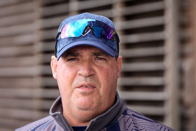 Derbyshire coach Mickey Arthur in the post match press conference during the county Championship Division Two day 4 Derbyshire vs Gloucestershire at The Central Co-Op County Ground, Derby, United Kingdom on 27 April 2026

(Photo by Maynard Manyowa/News Images)