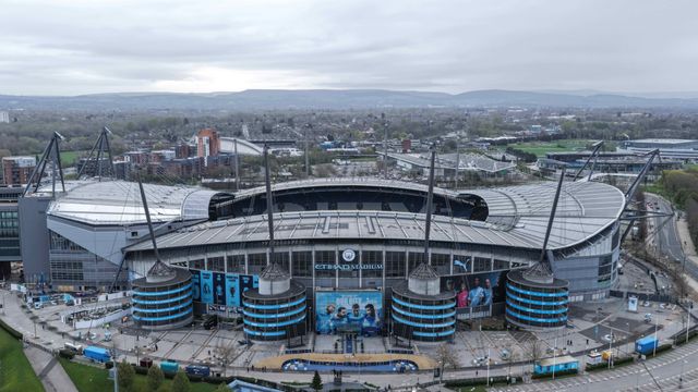 An aerial view of The Etihad Stadium during the Emirates FA Cup Quarter-Final match Manchester City vs Liverpool at Etihad Stadium, Manchester, United Kingdom on 04 April 2026

(Photo by Mark Cosgrove/News Images)