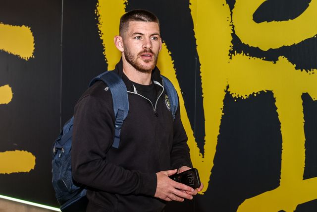 Danny Walker of Warrington Wolves arrives during the Betfred Super League round 13 match Warrington Wolves vs Hull FC at The Halliwell Jones Stadium, Warrington, United Kingdom on 05 June 2026

(Photo by Alfie Cosgrove/News Images)