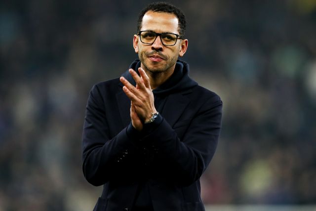 Liam Rosenior manager of Chelsea claps fans dejected after 3-0 defeat after the Premier League match Everton vs Chelsea at Hill Dickinson Stadium, Liverpool, United Kingdom on 21 March 2026

(Photo by Jorge Horsted/News Images)