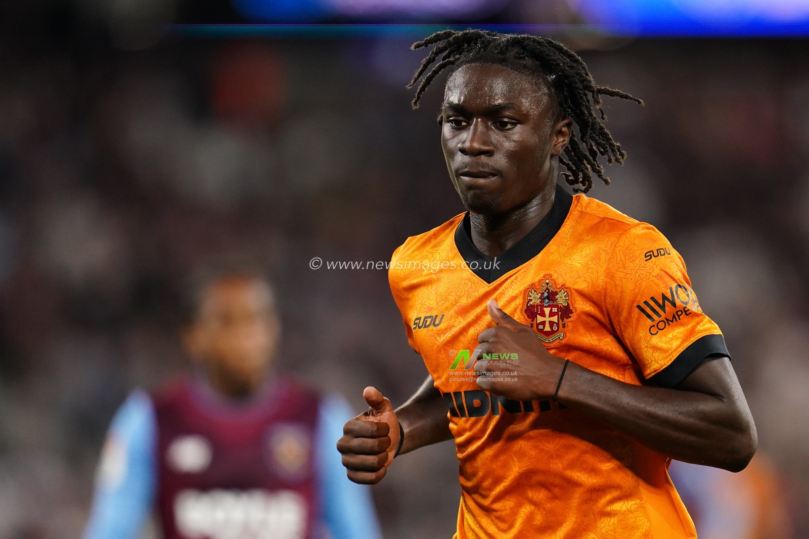 Mateus Mane of Wolverhampton Wanderers during the Sky Bet Championship match West Ham United vs Wolverhampton Wanderers at London Stadium, London, United Kingdom on 01 September 2026

(Photo by Harvey Murphy/News Images)