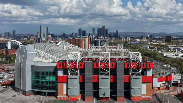 An aerial view of Old Trafford during the Premier League match Manchester United vs Leeds United at Old Trafford, Manchester, United Kingdom on 13 April 2026

(Photo by Mark Cosgrove/News Images)