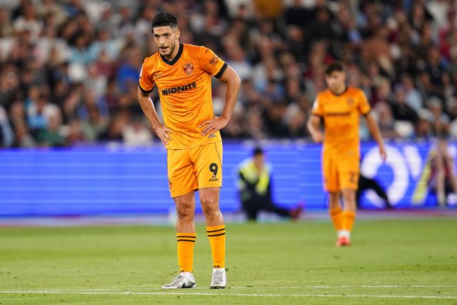 Raul Jimenez of Wolverhampton Wanderers during the Sky Bet Championship match West Ham United vs Wolverhampton Wanderers at London Stadium, London, United Kingdom on 01 September 2026

(Photo by Harvey Murphy/News Images)