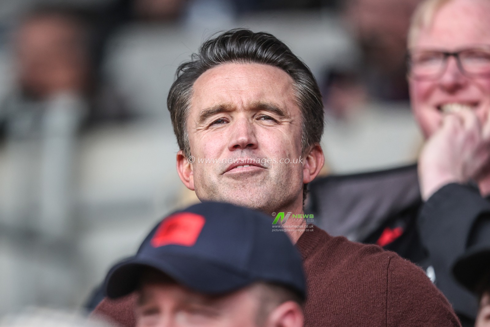 Rob McElhenney in attendance during the Sky Bet League 1 match Blackpool vs Wrexham at Bloomfield Road, Blackpool, United Kingdom, 21st April 2025

(Photo by Alfie Cosgrove/News Images)