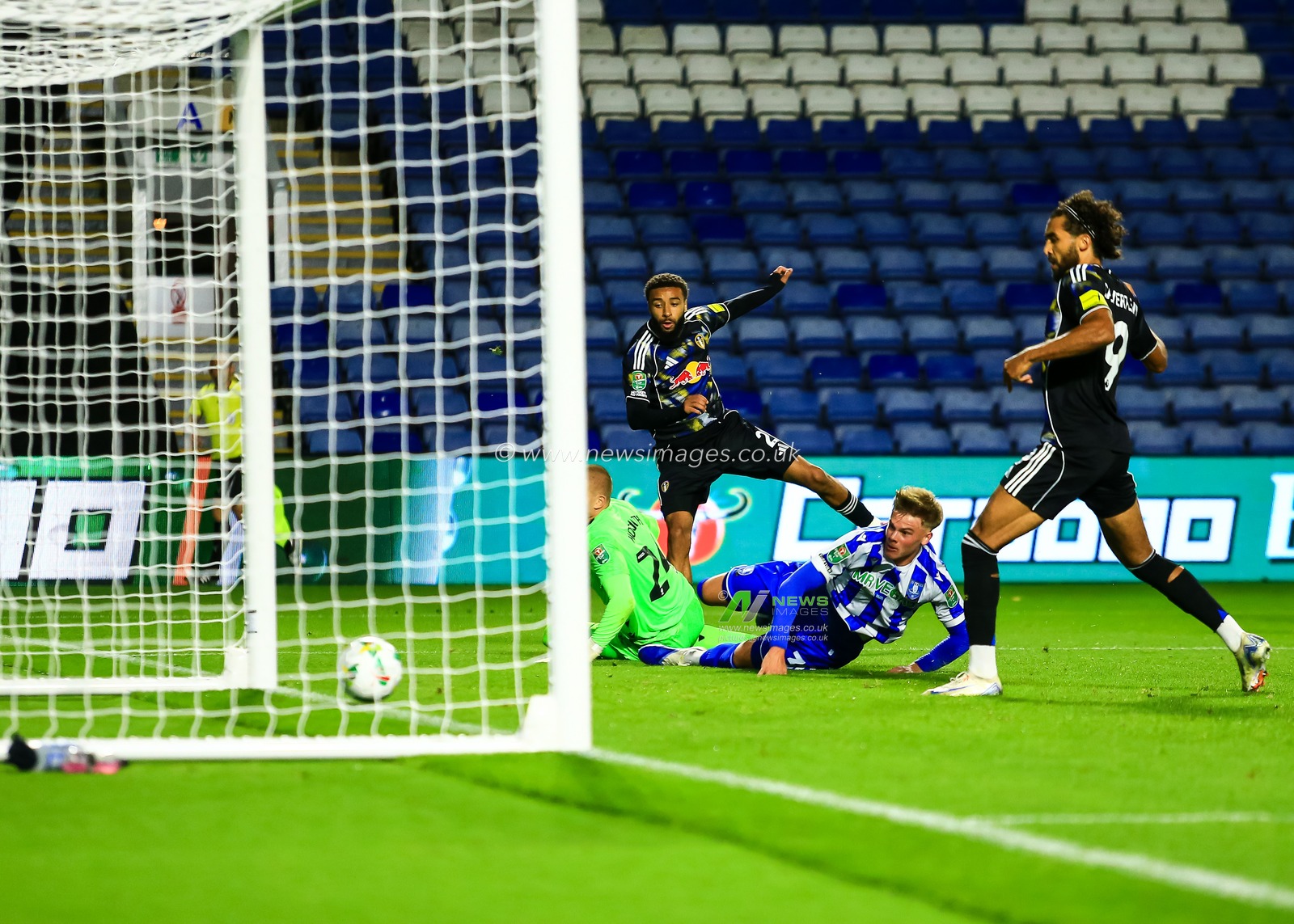  during the Carabao Cup match Sheffield Wednesday vs Leeds United at Hillsborough, Sheffield, United Kingdom, 26th August 2025

(Photo by Richard Bierton/News Images)