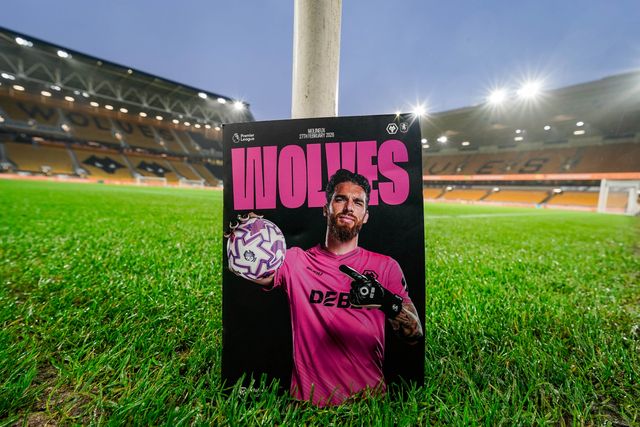 Wolverhampton Wanderers goalkeeper Jose Sa in the match day program during the Premier League match Wolverhampton Wanderers vs Aston Villa at Molineux, Wolverhampton, United Kingdom on 27 February 2026

(Photo by Maynard Manyowa/News Images)
