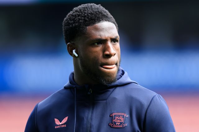 Thierry Small of Preston North End arrives at stadium ahead of the Sky Bet Championship match Bolton Wanderers vs Preston North End at Toughsheet Community Stadium, Bolton, United Kingdom on 15 August 2026

(Photo by Jorge Horsted/News Images)