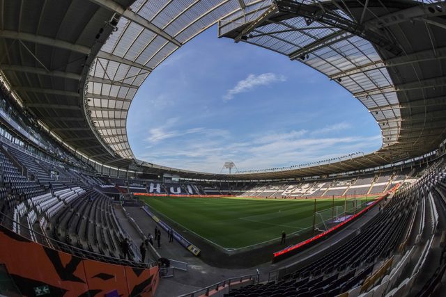 A general view of The MKM Stadium during the Sky Bet Championship match Hull City vs Coventry City at MKM Stadium, Hull, United Kingdom on 06 April 2026

(Photo by Mark Cosgrove/News Images)