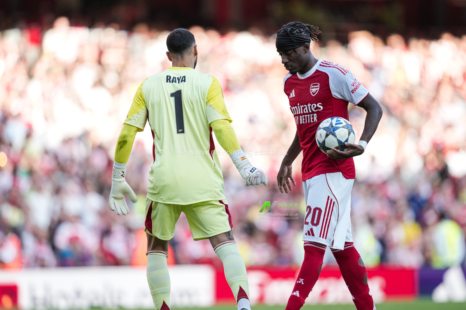during the Pre-season friendly match Arsenal vs Athletic Bilbao at Emirates Stadium, London, United Kingdom, 9th August 2025

(Photo by Harvey Murphy/News Images)