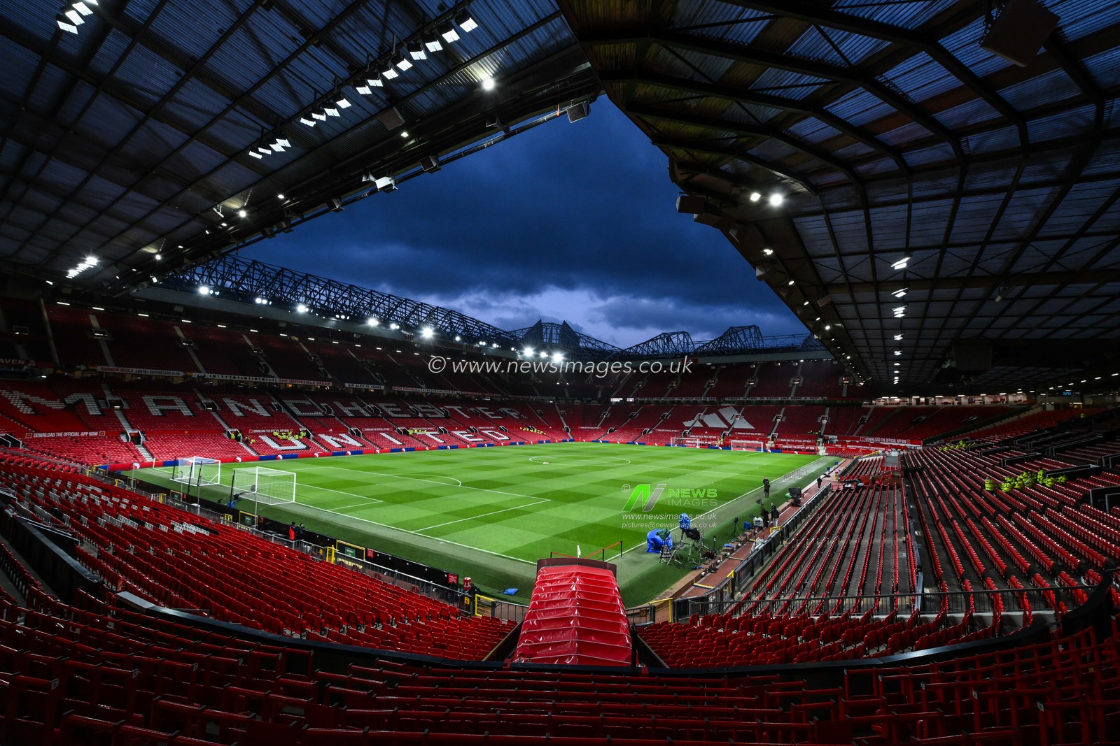 A general view of Old Trafford, Home of Manchester United, ahead of the Emirates FA Cup Fourth Round match Manchester United vs Leicester City at Old Trafford, Manchester, United Kingdom, 7th February 2025

(Photo by Craig Thomas/News Images)