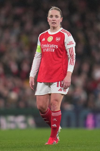 Kim Little of Arsenal during the UEFA Women's Champions League Quarter-finals match Arsenal vs Chelsea at Arsenal Stadium, London, United Kingdom on 24 March 2026

(Photo by Harvey Murphy/News Images)